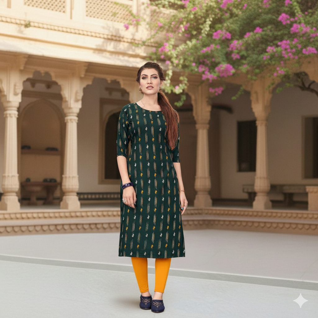 daily wear kurti (side open)