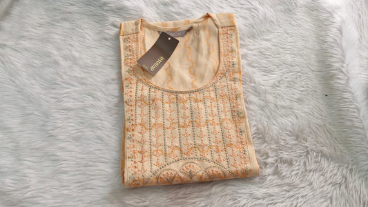 Avaasa Brand kurti - avaasa-cream