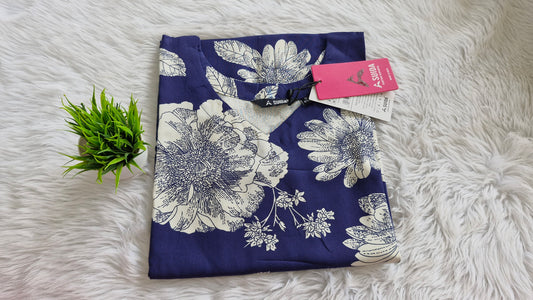 Navy Blue kurti