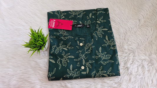 Elegant Dark Green kurti
