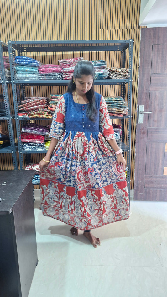 Kalamkari Anarkali