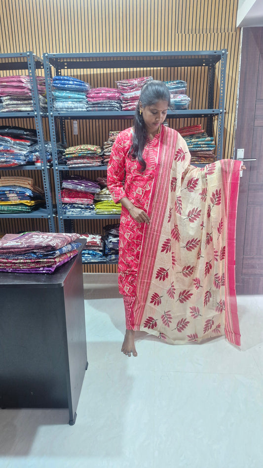 Pure cotton salwar set ( With lining  )