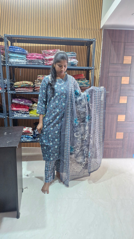 Pure cotton salwar set (with lining)