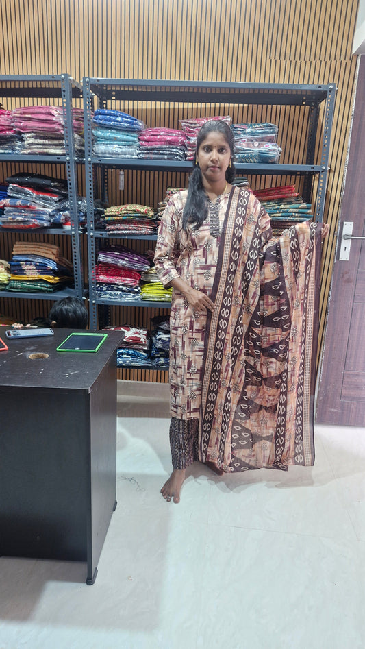 Pure cotton salwar set ( with lining)