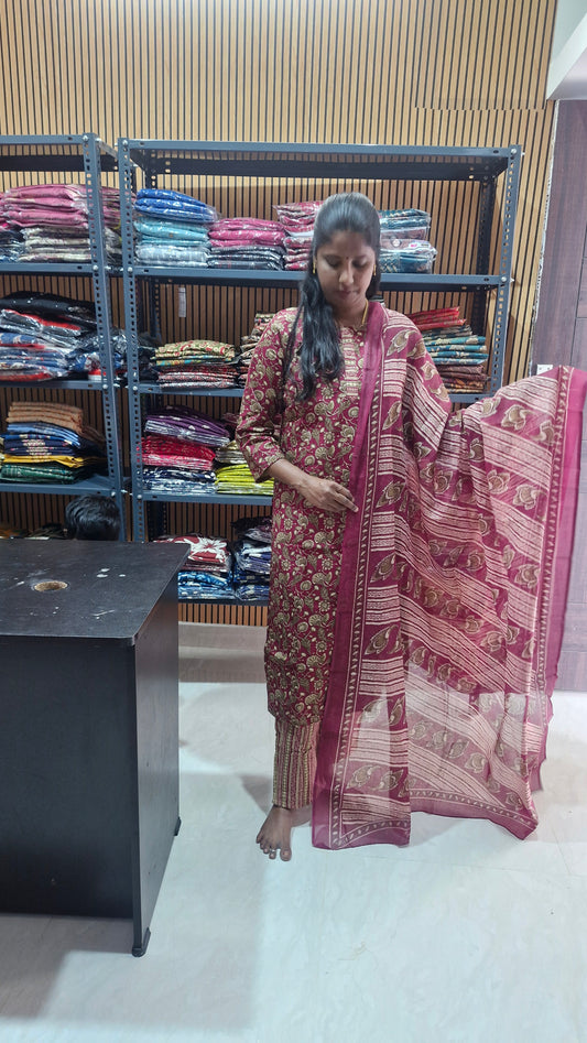 Pure cotton salwar set (With Lining)